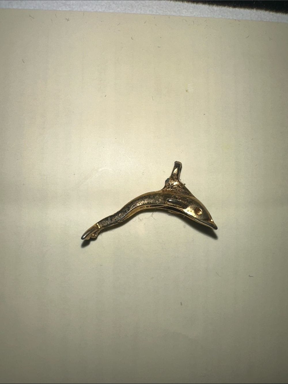 9kt Gold plated Dolphin Pendant Charm